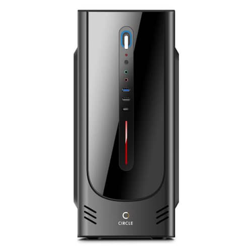 Circle Royale 3.0  (ATX) Mid Tower Cabinet (Black)