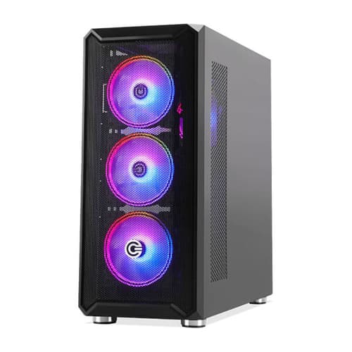 Circle Stealth B1 ARGB (E-ATX) Mid Tower Cabinet (Black)