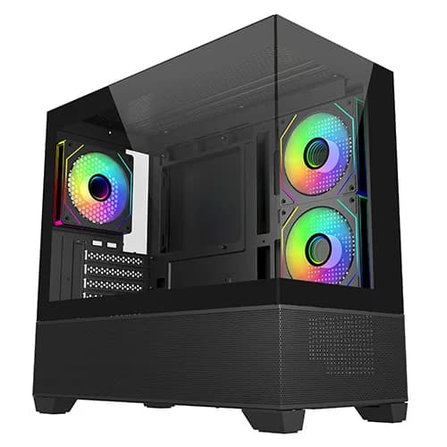 Cooler Master Elite 490 ARGB M-ATX Mini Tower Case