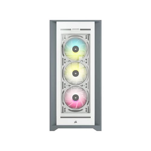 Corsair iCUE 5000X RGB Mid Tower Cabinet (White)