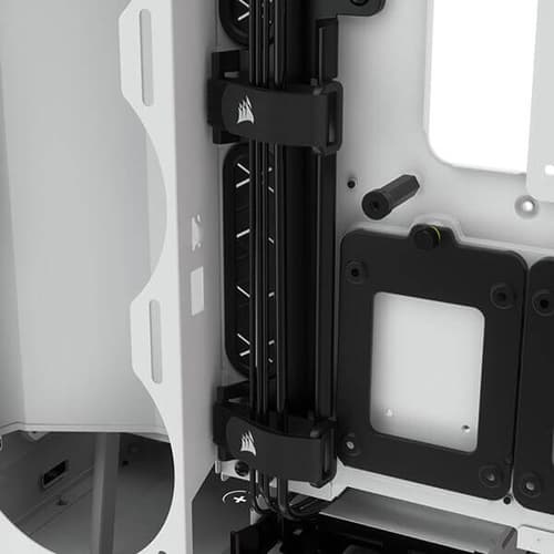 Corsair iCUE 5000X RGB Mid Tower Cabinet (White)