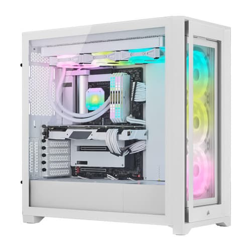 Corsair iCUE 5000X RGB QL Edition Cabinet (True White)