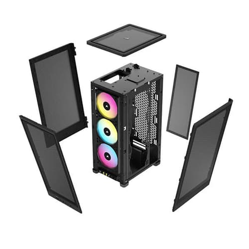 Corsair 2000D RGB Airflow (M-ITX) Mini Tower Cabinet (Black)