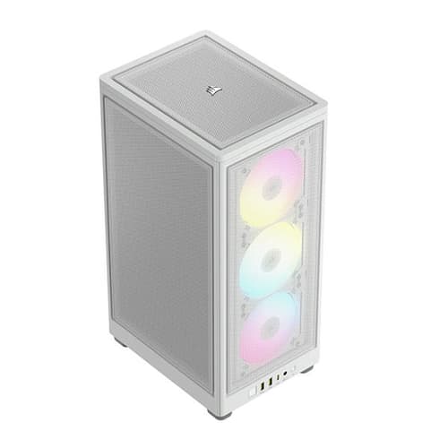 Corsair 2000D RGB Airflow (M-ITX) Mini Tower Cabinet (White)