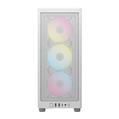 Corsair 2000D RGB Airflow (M-ITX) Mini Tower Cabinet (White)
