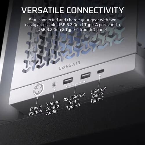 CORSAIR Frame 4000D RS ARGB E-ATX Mid Tower Case
