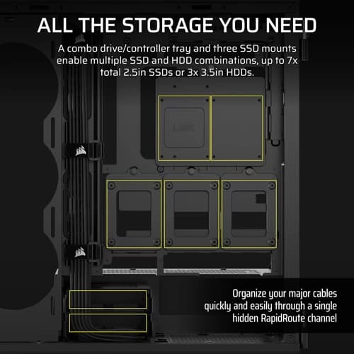 CORSAIR 5000T E-ATX Mid Tower Case