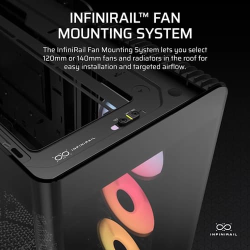 Corsair Frame 4500X RS-R ARGB Panoramic Glass E-ATX Mid Tower Case