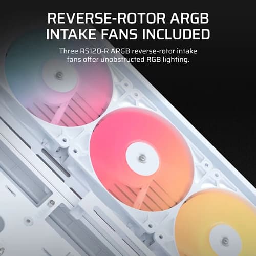 Corsair Frame 4500X RS-R ARGB Panoramic Glass White E-ATX Mid Tower Case