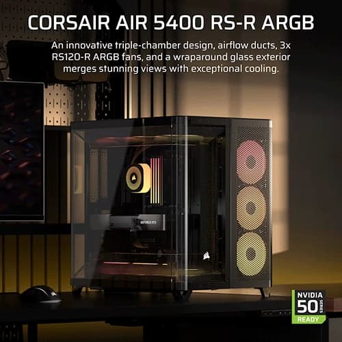 Corsair Air 5400 RS-R ARGB E-ATX Mid Tower Case