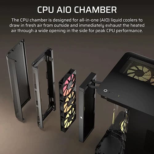 Corsair Air 5400 RS-R ARGB E-ATX Mid Tower Case