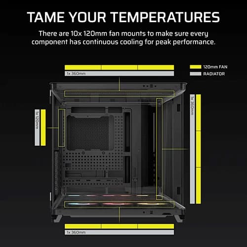 Corsair Air 5400 RS-R ARGB E-ATX Mid Tower Case