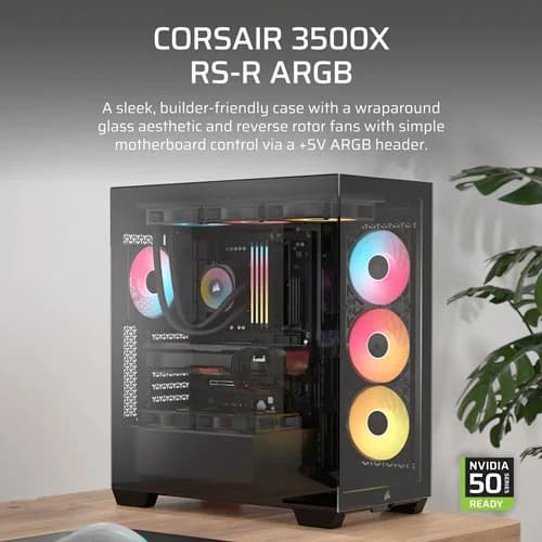 Corsair 3500X RS-R ARGB E-ATX Mid Tower Case