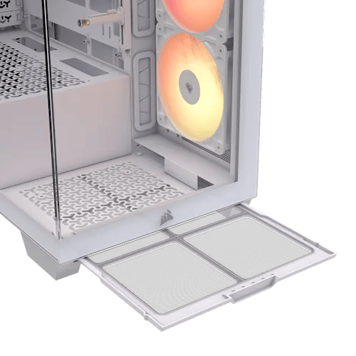 Corsair 3500X RS-R ARGB White E-ATX Mid Tower Case