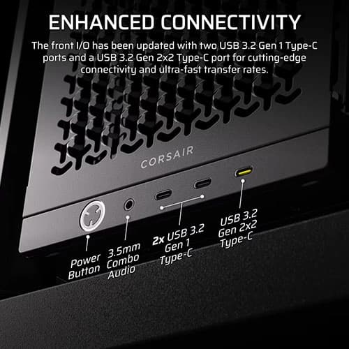 Corsair Frame 4000D LCD RS ARGB Premium E-ATX Mid Tower Case