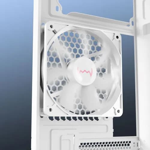 Dawg V 210 White ATX Mid Tower Case