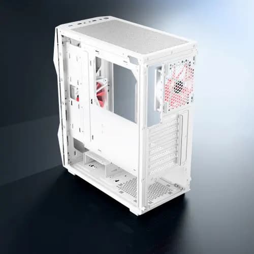 Dawg V 240 White ATX Mid Tower Case