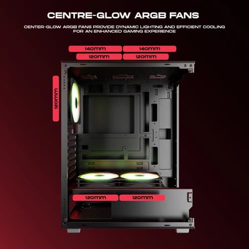 Dawg X 430 ARGB ATX Mid Tower Case