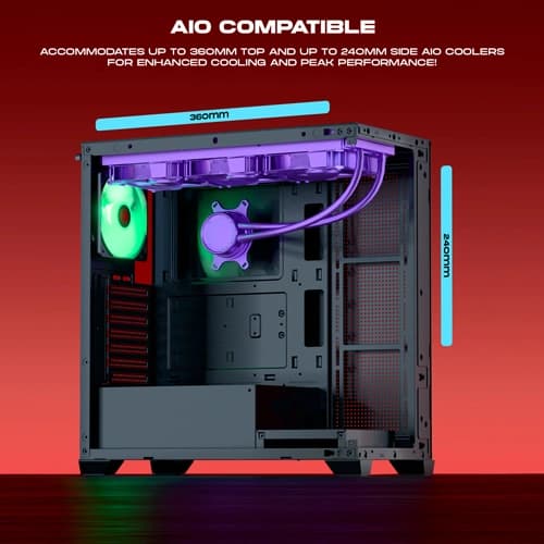Dawg X 520 ARGB ATX Mid Tower Case