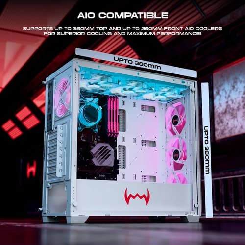 Dawg X 540 ARGB E-ATX Full Tower White Case