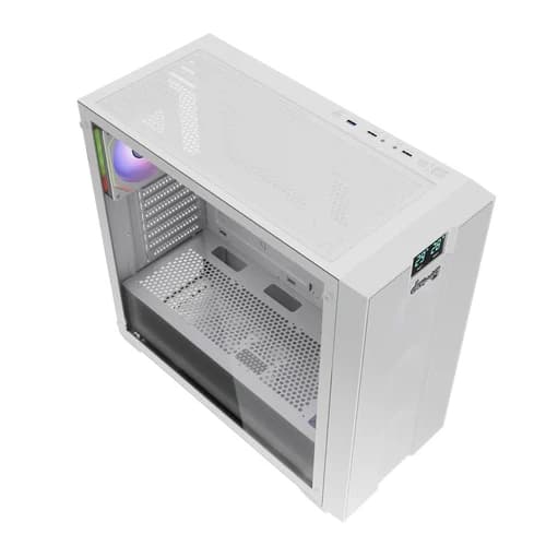 Dawg X 678 ARGB White ATX Mid Tower Case
