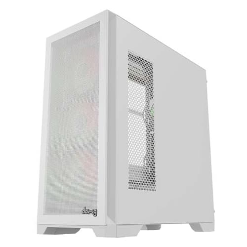 Dawg Y 720 White ARGB ATX Mid Tower Case