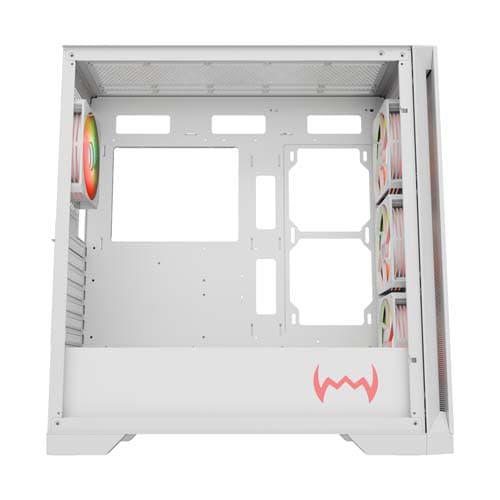 Dawg Y 720 White ARGB ATX Mid Tower Case