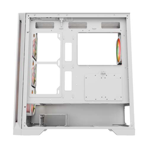 Dawg Y 720 White ARGB ATX Mid Tower Case