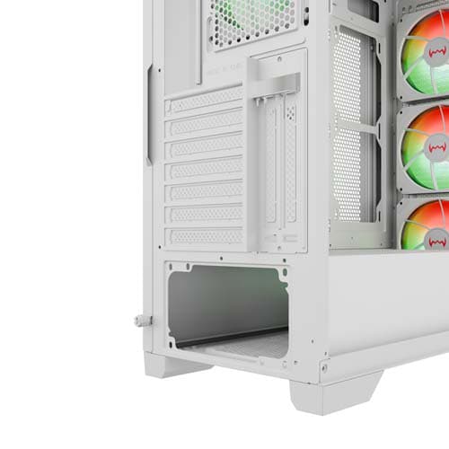 Dawg Y 720 White ARGB ATX Mid Tower Case