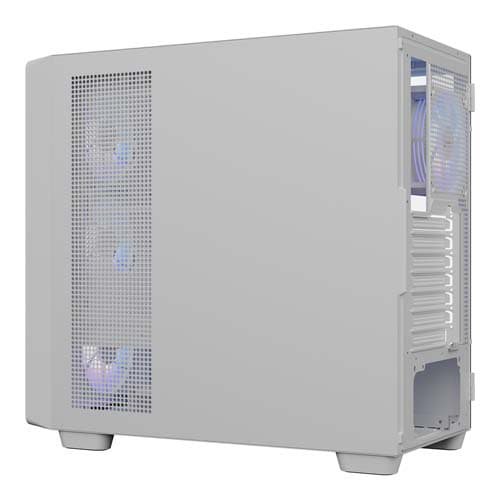 Dawg Y 804 White ARGB ATX Mid Tower Case