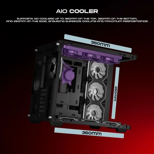 Dawg Y 820 ARGB ATX Mid Tower Case