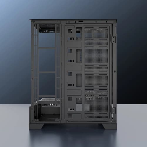 Dawg Y 990 ARGB E-ATX Mid Tower Case with Pre-installed 360mm AIO Cooler