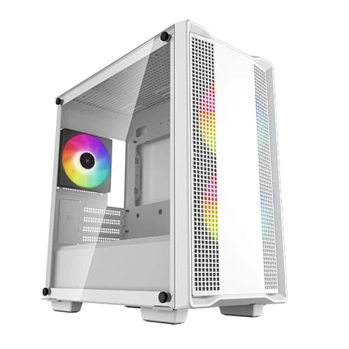 DeepCool CC360 White ARGB M-ATX Mini Tower Case