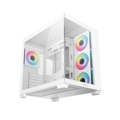 DeepCool CG530 4F White ARGB ATX Mid Tower Case