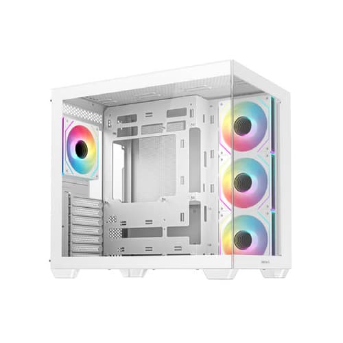 DeepCool CG530 4F White ARGB ATX Mid Tower Case