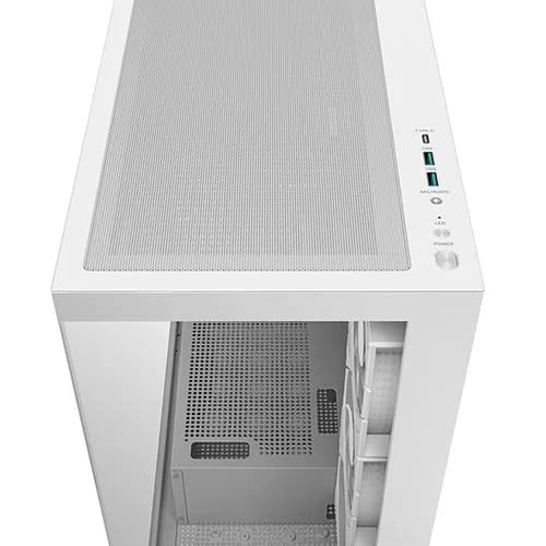 DeepCool CG580 4F White ARGB ATX Mid Tower Case