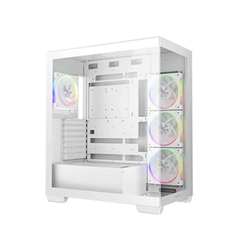 DeepCool CG580 4F V2 White ARGB ATX Mid Tower Case