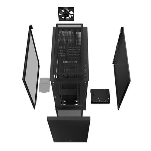 DeepCool CH510 (E-ATX) Mid Tower Cabinet (Black)