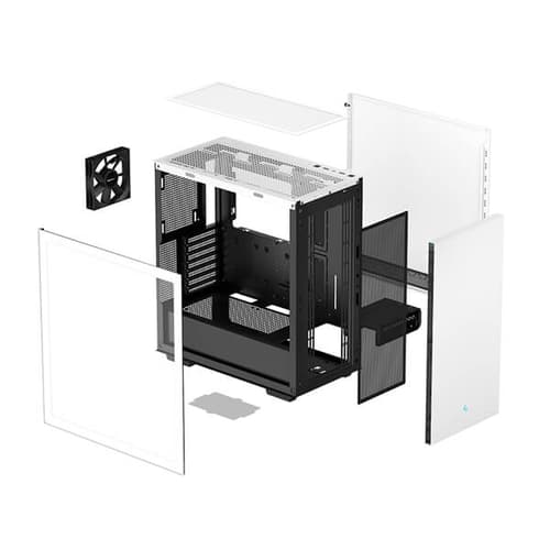 DeepCool CH510 (E-ATX) Mid Tower Cabinet (White)