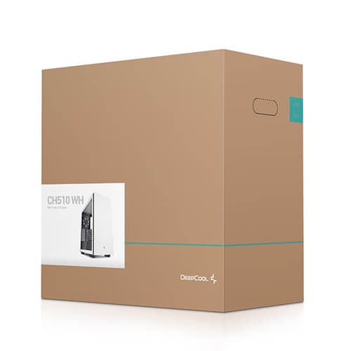 DeepCool CH510 (E-ATX) Mid Tower Cabinet (White)