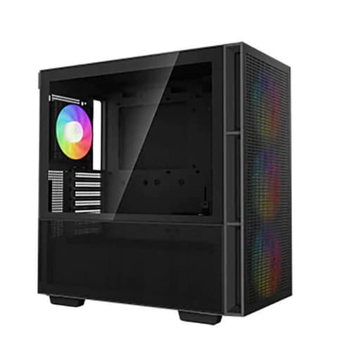 DeepCool CH560 Mesh ARGB (E-ATX) Mid Tower Cabinet (Black)