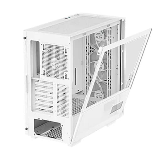 Deepcool CH560 Digital WH Mesh ARGB (E-ATX) Mid Tower Cabinet (White)