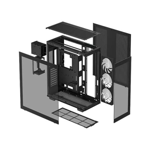 DeepCool CH780 ARGB (E-ATX) Full Tower Cabinet (Black)