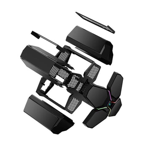 Deepcool Quadstellar Infinity RGB (E-ATX) Full Tower Cabinet (Black)