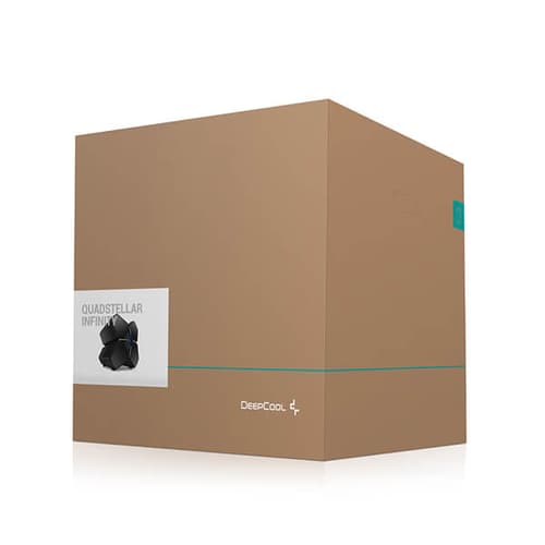 Deepcool Quadstellar Infinity RGB (E-ATX) Full Tower Cabinet (Black)