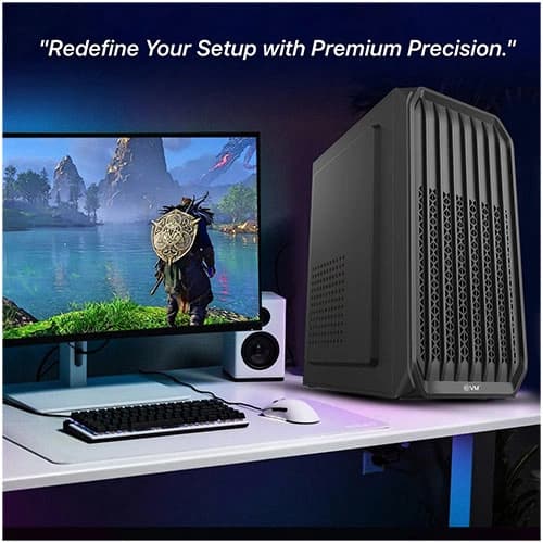 EVM Enigma Turbo 900 M-ATX Mini Tower Case with SMPS