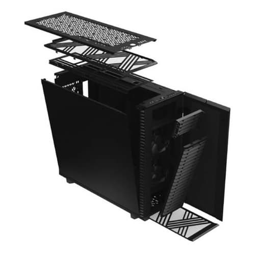 Fractal Design Define 7 XL Solid (E-ATX) Full Tower Cabinet (Black)