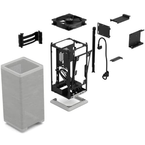 Fractal Design Mood (M-ITX) Mini Tower Cabinet (Light Gray)