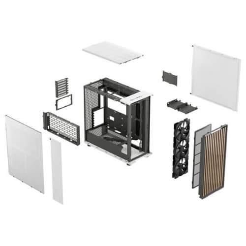 Fractal Design North XL (E-ATX) Mid Tower Cabinet (White)