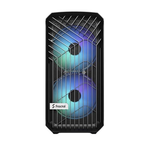 Fractal Design Torrent Compact TG Light Tint RGB (E-ATX) Mid Tower Cabinet (Black)